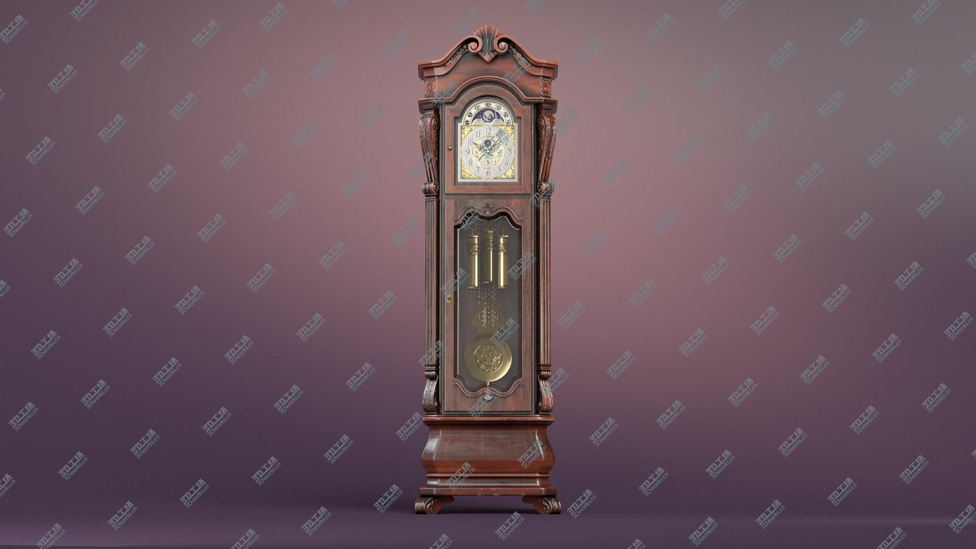 images/goods_img/2021040231/3D Howard Miller Grandfather Clock/1.jpg
